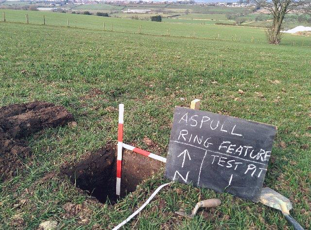 Aspull Ring Ditch Section