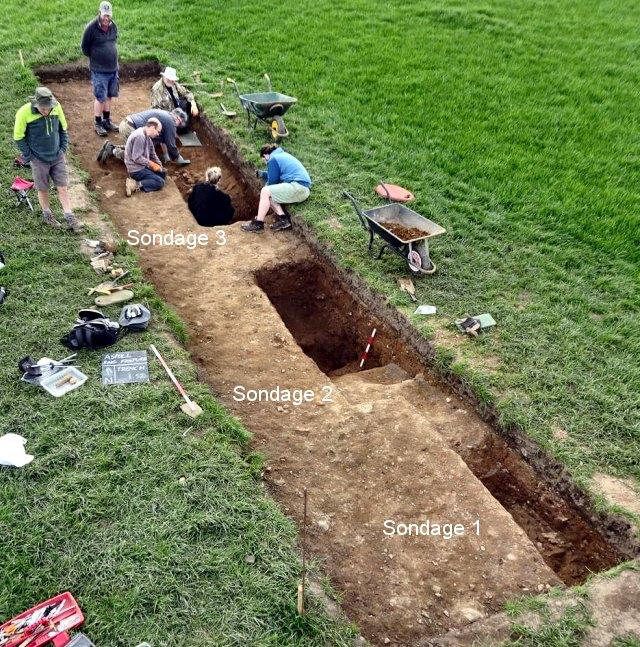 Aspull Ring Ditch Section